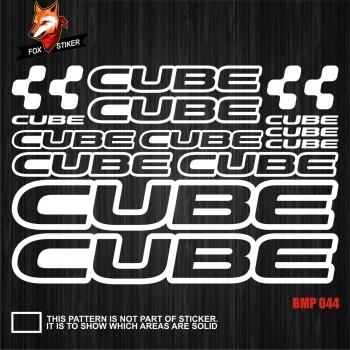 Bicycle Frame Decal Stickers CUBE1